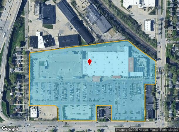  150 W Holt Ave, Milwaukee, WI Parcel Map