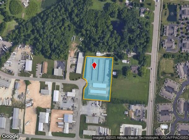  4395 Lisa Dr, Tipp City, OH Parcel Map