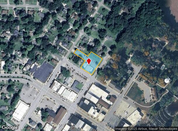 202 Pine St, Chesaning, MI Parcel Map