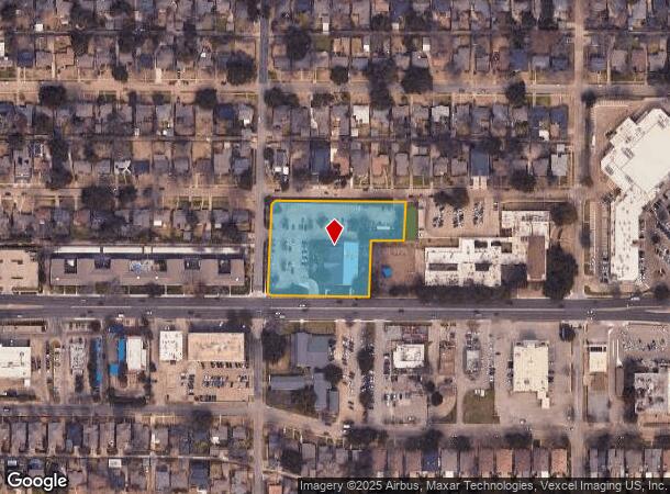  6221 E Mockingbird Ln, Dallas, TX Parcel Map