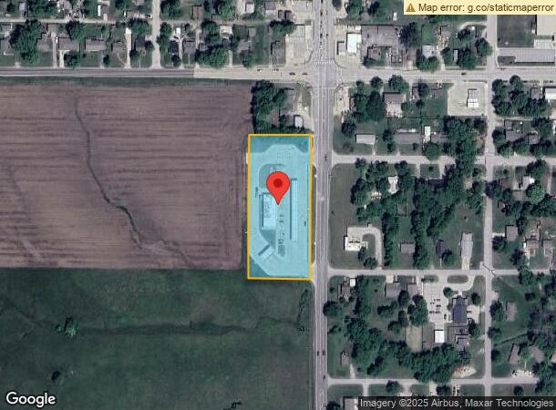  500 West St, Tonganoxie, KS Parcel Map