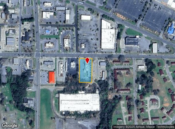 1321 E Lamar St, Americus, GA Parcel Map