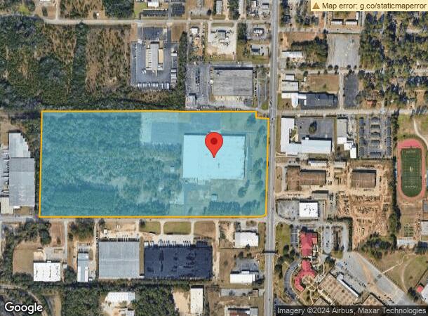  1601 S Slappey Blvd, Albany, GA Parcel Map