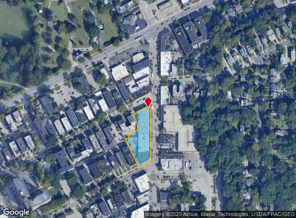 1800 Coventry Rd, Cleveland Heights, OH Parcel Map