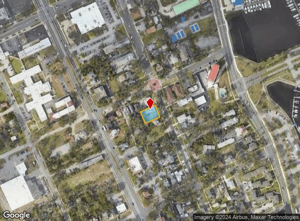  412 S Palmetto Ave, Daytona Beach, FL Parcel Map