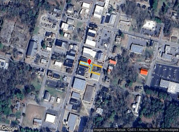  134 S Main St, Warrenton, NC Parcel Map