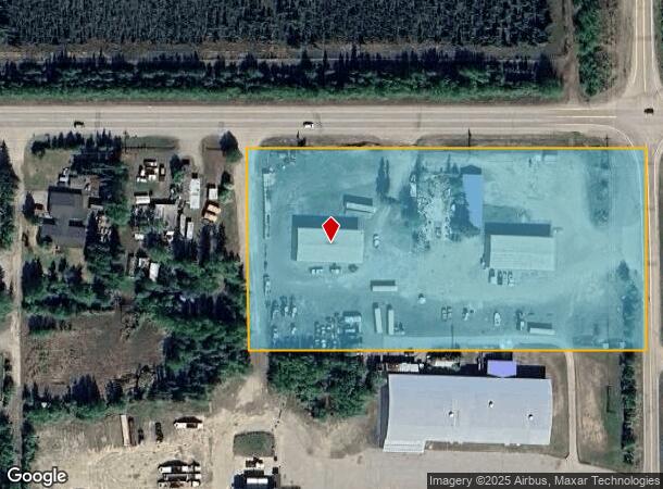 1025 Holmes Rd, North Pole, AK Parcel Map