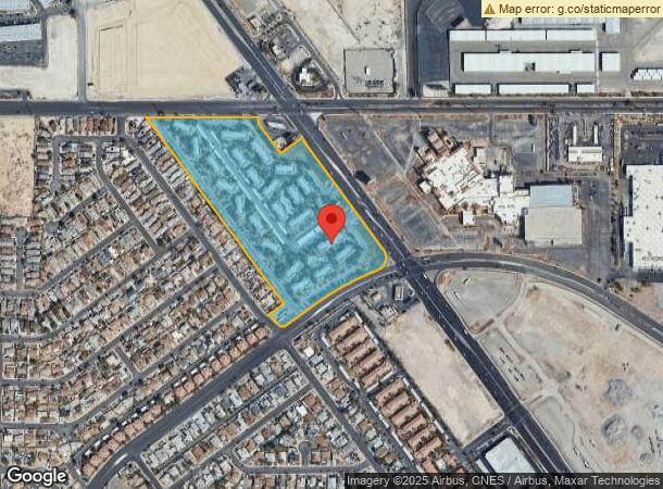  2219 N Rancho Dr, Las Vegas, NV Parcel Map