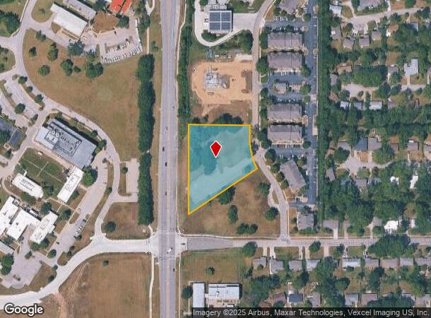 2005 Stewart Ave, Lawrence, KS Parcel Map