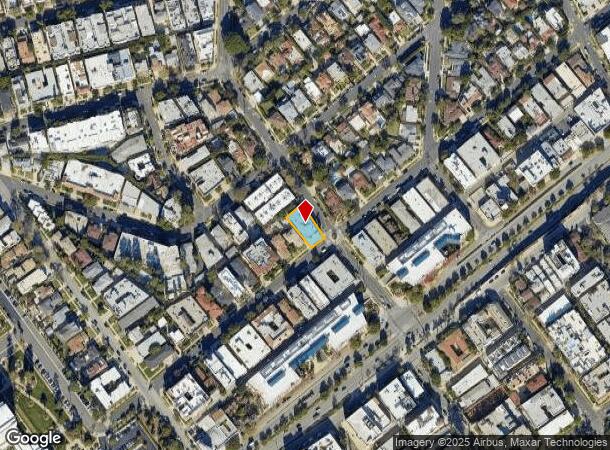 1677 Westholme Ave, Los Angeles, CA Parcel Map