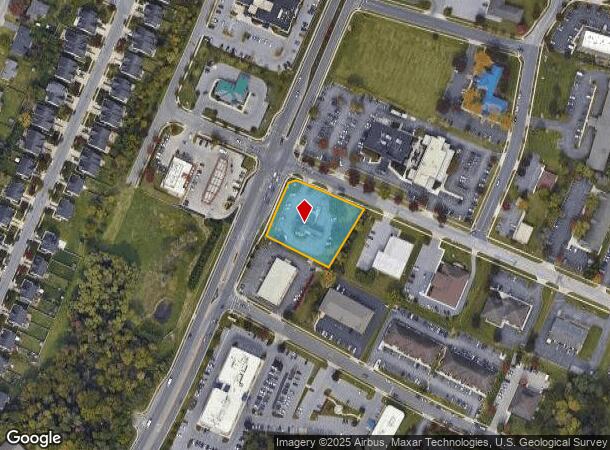 1101 Professional Ct, Hagerstown, MD Parcel Map