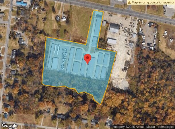  528 Dover Rd, Clarksville, TN Parcel Map