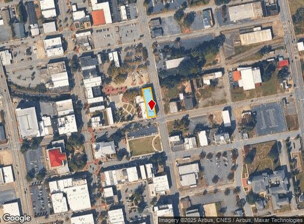 133 E Whitner St, Anderson, SC Parcel Map
