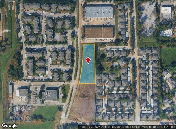 0 Vickery Dr, Houston, TX Parcel Map
