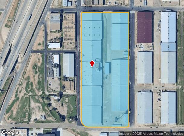  2411 Avenue E, Lubbock, TX Parcel Map