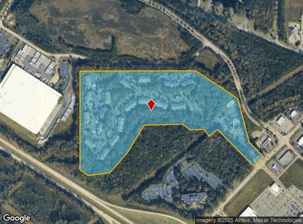 1644 Bass Rd, Macon, GA Parcel Map