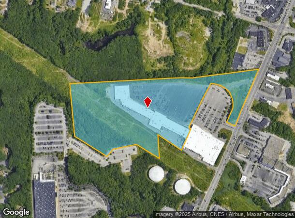  1245 Bald Hill Rd, Warwick, RI Parcel Map