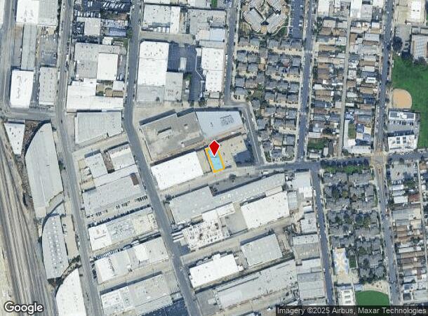  1329 E 3Rd St, Los Angeles, CA Parcel Map