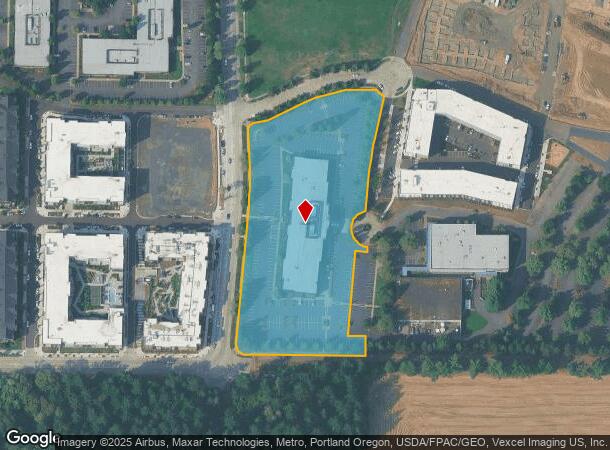 1195 Ne Compton Dr, Beaverton, OR Parcel Map