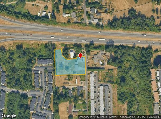 10902 59Th Ave E, Puyallup, WA Parcel Map