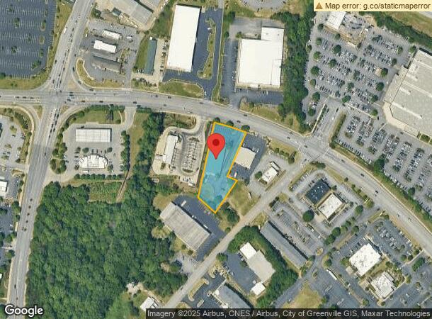  1018 Woodruff Rd, Greenville, SC Parcel Map