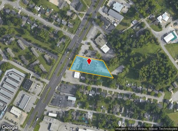  1802 E 10Th St, Jeffersonville, IN Parcel Map