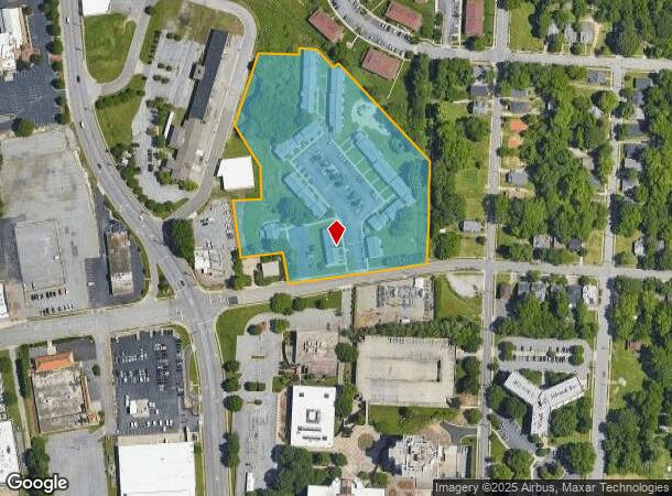  509 E Commerce Ave, High Point, NC Parcel Map