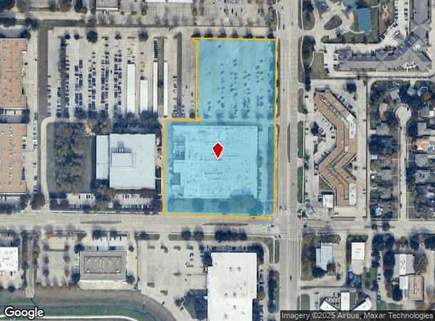 1601 N Plano Rd, Richardson, TX Parcel Map