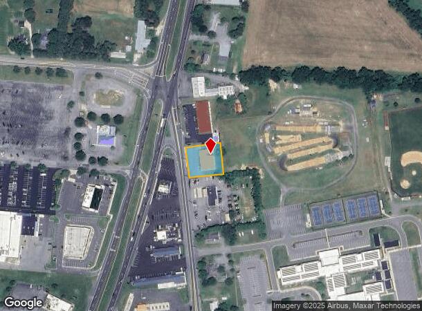 1053 N Walnut St, Milford, DE Parcel Map