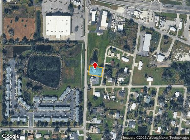  1128 Se Airport Rd, Arcadia, FL Parcel Map