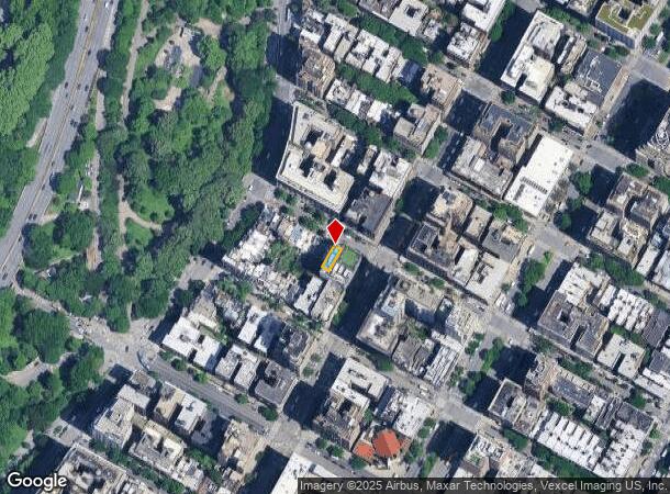 304 W 81St St, New York, NY Parcel Map