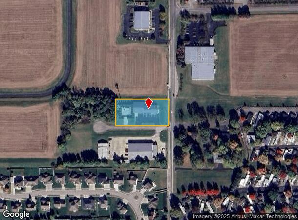 4050 Middle Rd, Columbus, IN Parcel Map