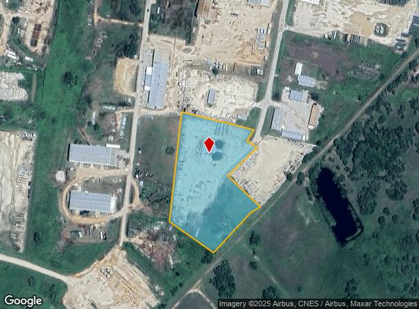 1074 Cr-237, Giddings, TX Parcel Map