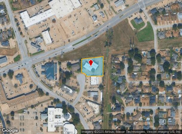 1848 Norwood Plz, Hurst, TX Parcel Map