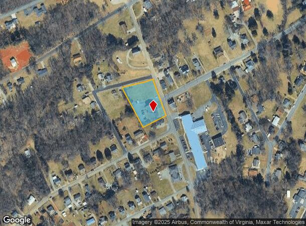 265 Dent St, Rocky Mount, VA Parcel Map