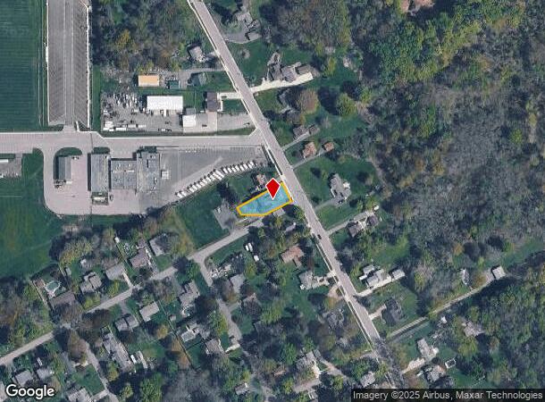 8724 N Main St, Angola, NY Parcel Map