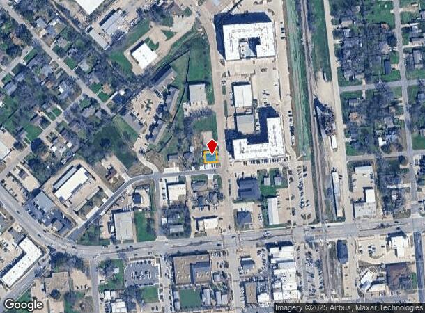 125 N Wilson St, Burleson, TX Parcel Map