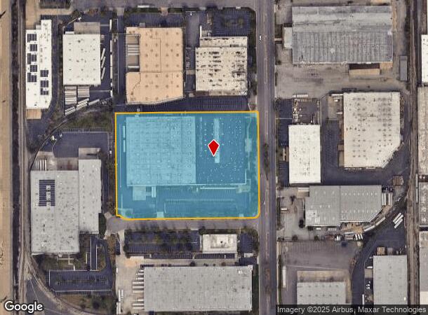 17101 Valley View Ave, Cerritos, CA Parcel Map
