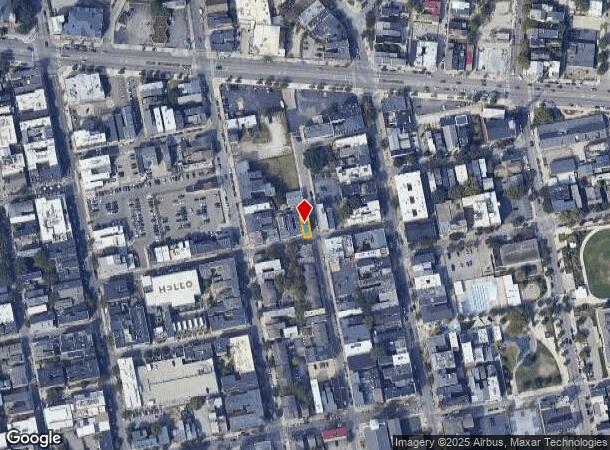  1405 Clay St, Cincinnati, OH Parcel Map