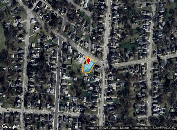  641 Xenia Ave, Wilmington, OH Parcel Map