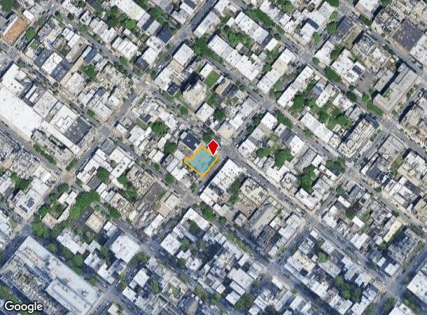  184 Bedford Ave, Brooklyn, NY Parcel Map