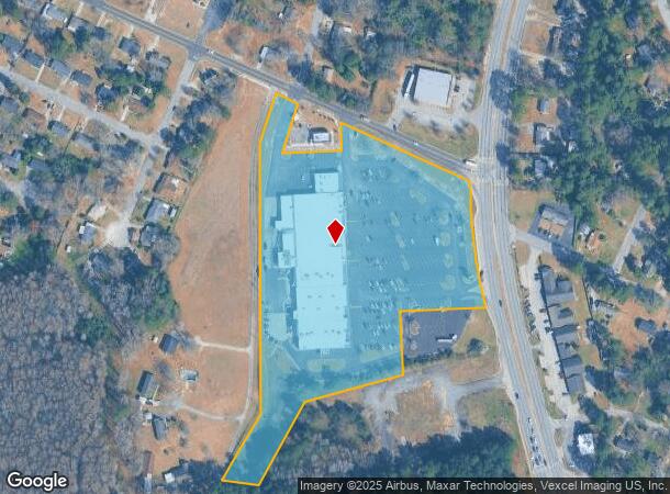 3457 Peach Orchard Rd, Augusta, GA Parcel Map