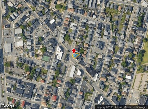  1224 Pleasant St, Fall River, MA Parcel Map