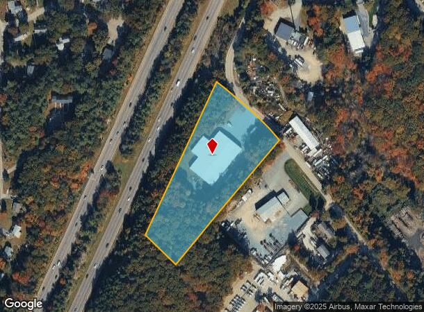 21 E Belcher Rd, Foxboro, MA Parcel Map