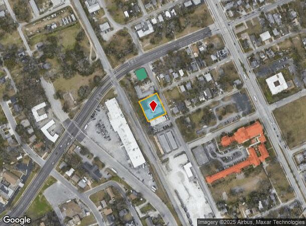  418 N Segrave St, Daytona Beach, FL Parcel Map