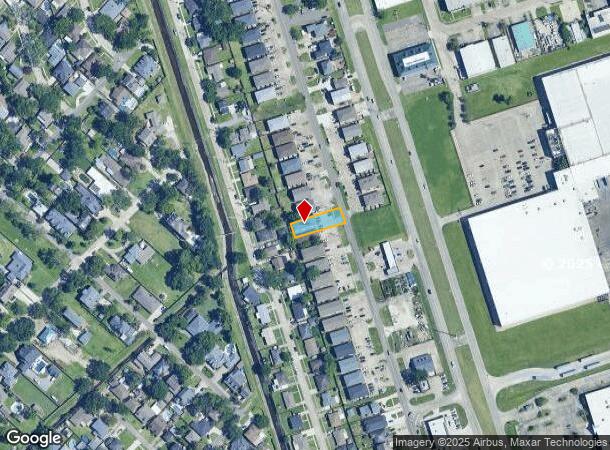 1420 Hickory Ave, New Orleans, LA Parcel Map