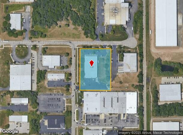 1137 N Gateway Blvd, Norton Shores, MI Parcel Map