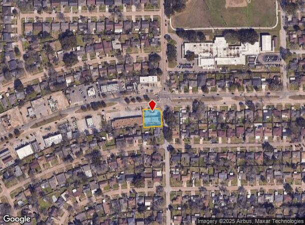 802 Edgebrook Dr, Houston, TX Parcel Map