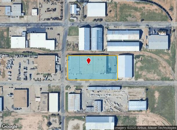  701 E 44Th St, Lubbock, TX Parcel Map