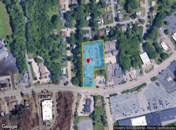 718A Southbridge St, Auburn, MA Parcel Map